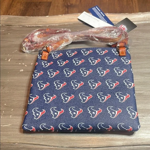 Dooney & Bourke Blue and Red Crossbody Bag with Adjustable Strap - Picture 2 of 4